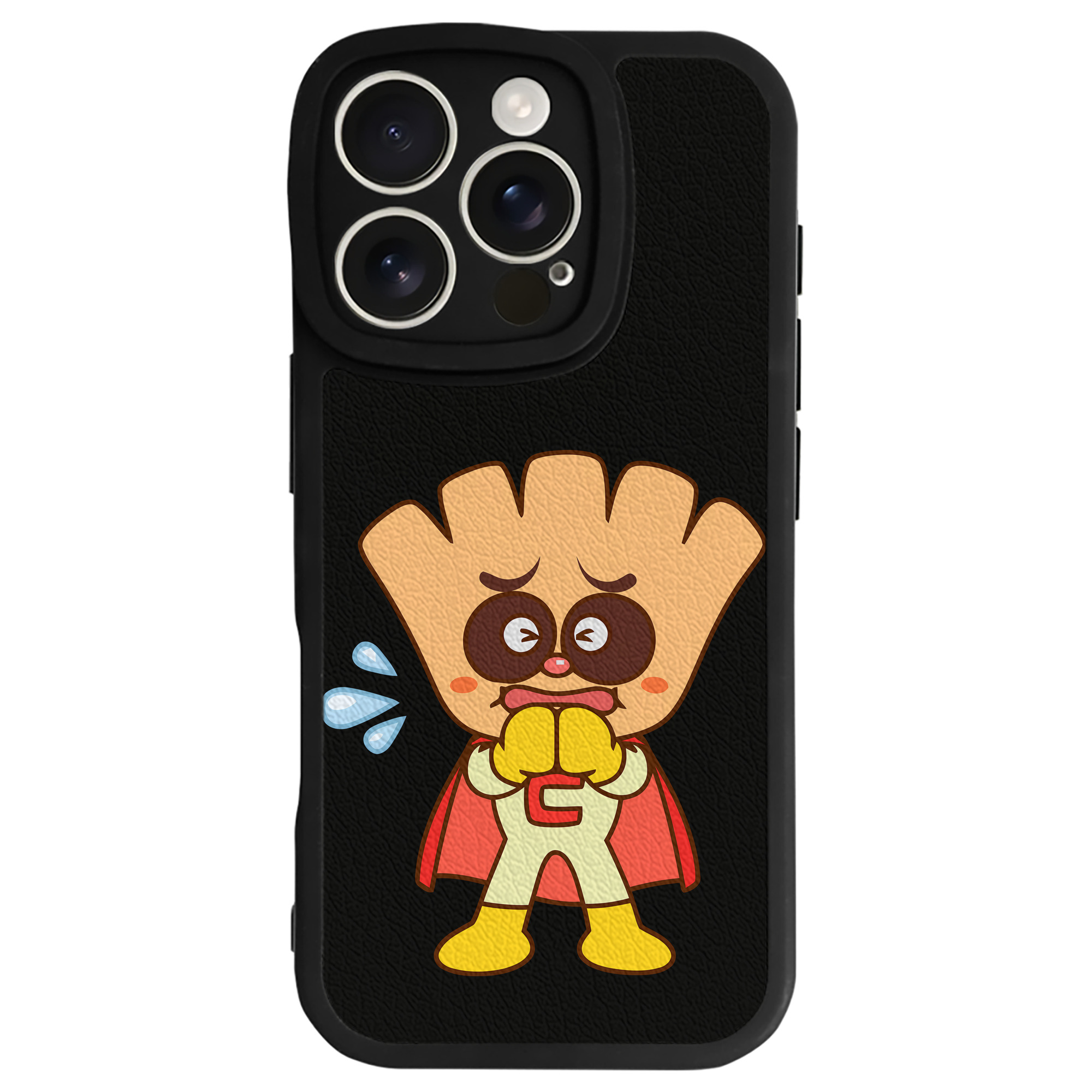 （画像用） アンパンマン Anpanman 【iPhone 16シリーズ対応】シリコンスマホケース（レザー調） 材質：シリコン